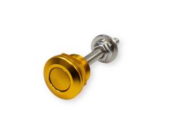 Schnellverschluss Knopf für Seitendeckel - gold - Simson S51, S50, S70
