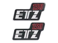 Aufkleber / Klebefolie - Seitendeckel - für MZ ETZ150
