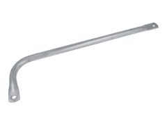 Auspuffstrebe lang - unbeschichtet - Simson S50, S51, S70