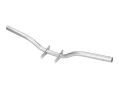 Fußrastenträger - silber - für Simson S51E, S53E, S70E, S83E - Enduro