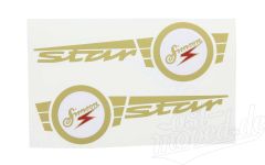 Set Aufkleber / Klebefolie - Simson Star SR4-2