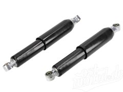 Set Federbeine hinten - schwarz - für Simson Schwalbe KR51/1, Spatz SR4-1 & Star SR4-2