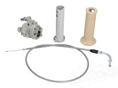 Set Umbau Gas auf Wickelgas für Simson Schwalbe KR51/1, KR51/2, SR4-2, SR4-3, SR4-4 - grau/beige/grau