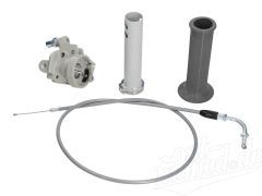 Set Umbau Gas auf Wickelgas für Simson Schwalbe KR51/1, KR51/2, SR4-2, SR4-3, SR4-4 - grau/grau/grau