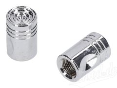 Paar Ventilkappen - Pin - silber