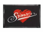 Fußmatte mit Motiv: "I love Simson"